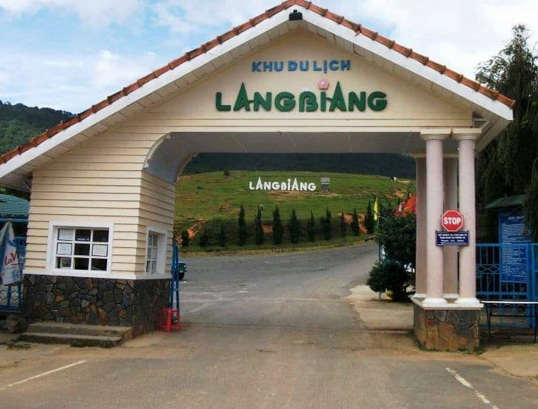 The entrance of the Lang Biang
